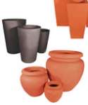 Terracast contemporary planters