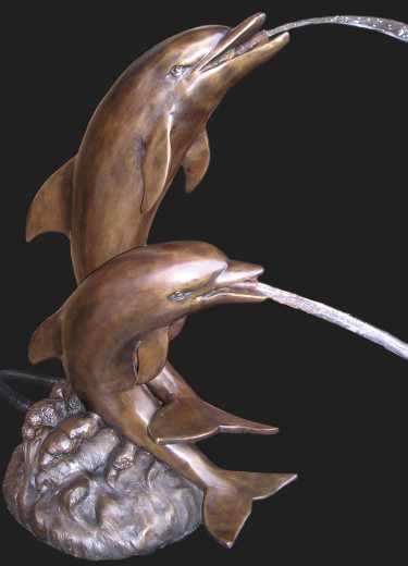 bronze dophins