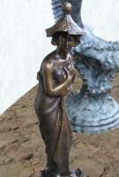 bronze lady