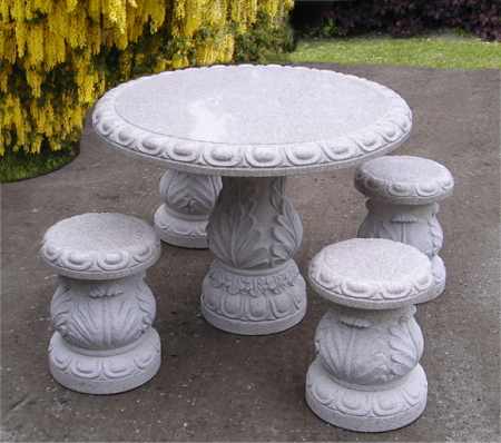 Granite Patio Set