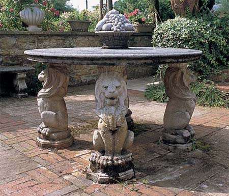 Stone Lion Table