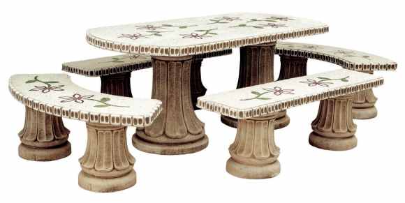 Romantica oval tabe set