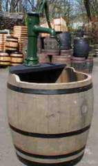 Barrel Water Garden