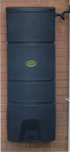 wall-mounted water butt