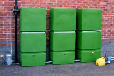 3P Rain-Tank expandable rainwater collection system