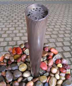 single stainless steel tube