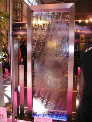 Display for company name or sign