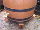 water butt on stand
