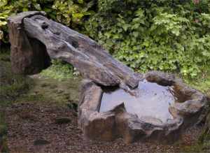 Fallen Tree water feature